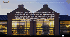 Desktop Screenshot of nassau-door.be